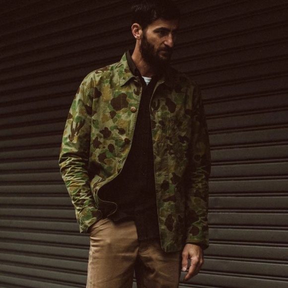 Ojai Jacket in Arid Camo Dry Wax Size L - Picture 2 of 16